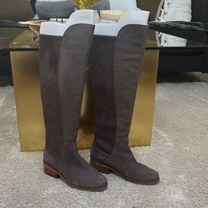 Lucky Brand Dark Brown Over the Knee Boots
